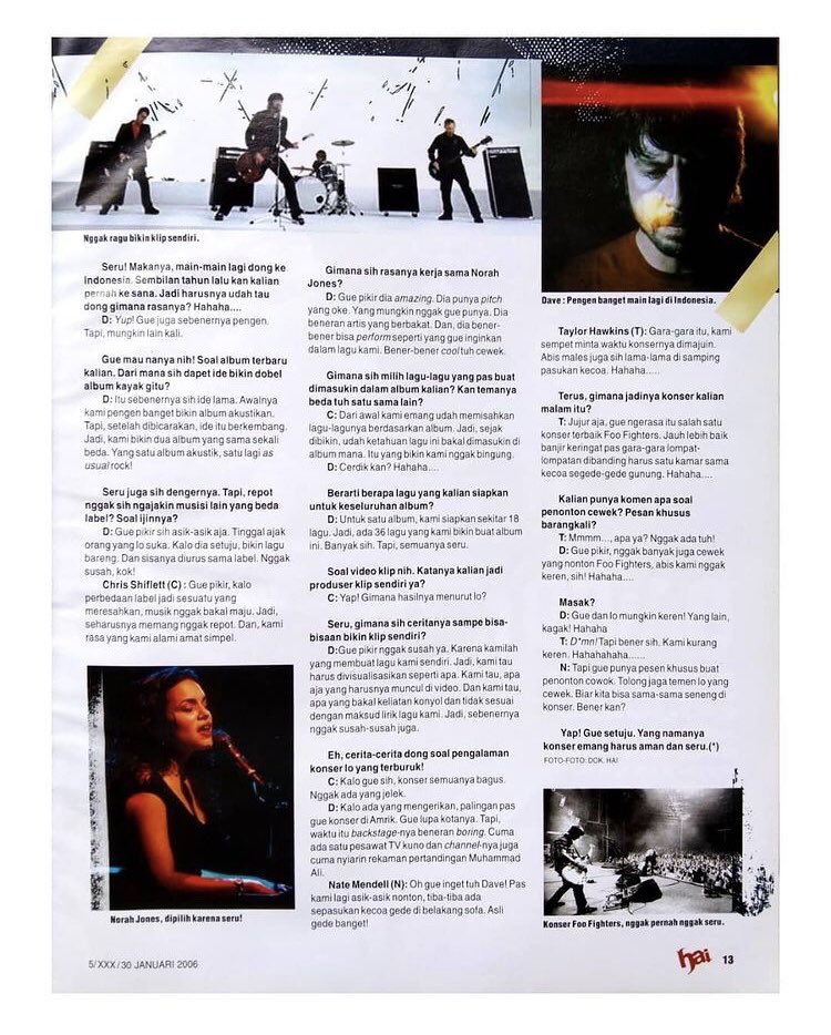 Achmadfajarw's tweet image. majalah hai 2006 #lumayan