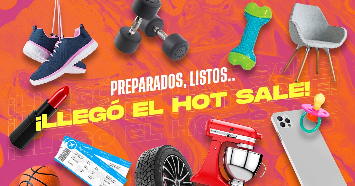 HotsaleArg's tweet photo. Con mucho flow te avisamos:
EMPEZÓ EL HOT SALE
y allá vamos 💥🔥

👉 Ingresá ahora a https://t.co/GeRirC9jMa y encontrá 14.000 megaofertas durante 72 horas.
#HotSaleArg #HotSale2021 https://t.co/iplutc7qOh