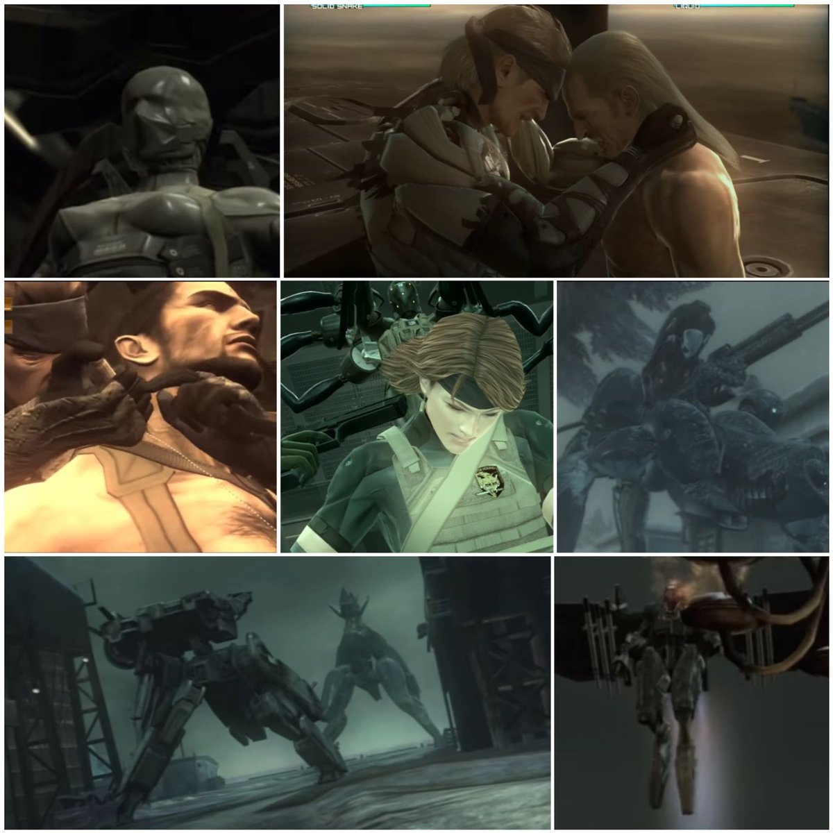 All boss fights in Metal Gear Solid 4 reviewed and ranked.[A thread]