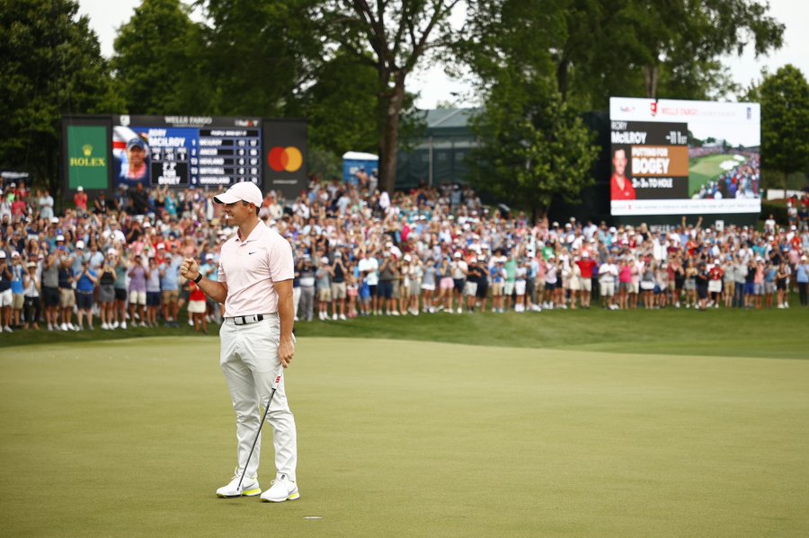 After a long slump in his career, McIlroy thanked fans for their continued support on Twitter. (@McIlroyRory / Twitter)