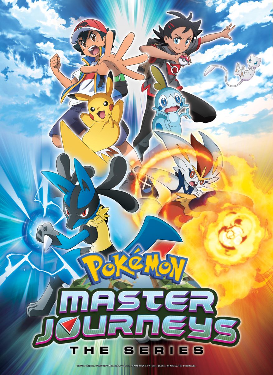 The new second season of Pokémon Journeys: The Series entitled Pokémon Master Journeys: The Series, a Nene Network original series, date and time coming soon! Check local listings! Set your DVR!