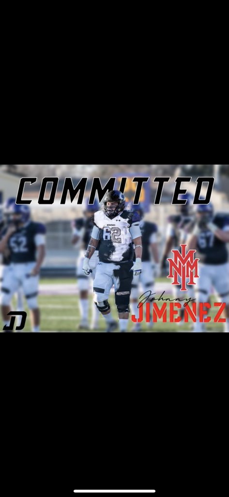 johnnyjimenez62's tweet photo. #JUCOPRODUCT #AGTG @CoachKyser @cfully17 @chs_wildcats @TrustMyEyesO @JDDesigns1 @PrepRedzoneNM https://t.co/BVf0GxiAZJ