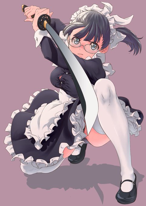 #メイドの日 最近困り顔がカワイイ 