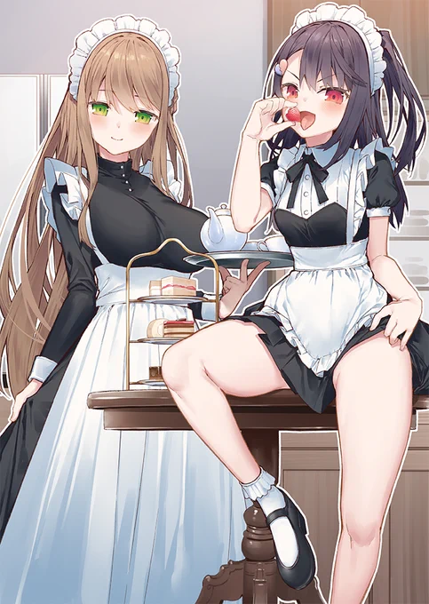 妹のメスガキぶりを治したい! #43
「5月10日はメイドの日?」《メイド編》 
#メイドの日2021
#メイドの日 