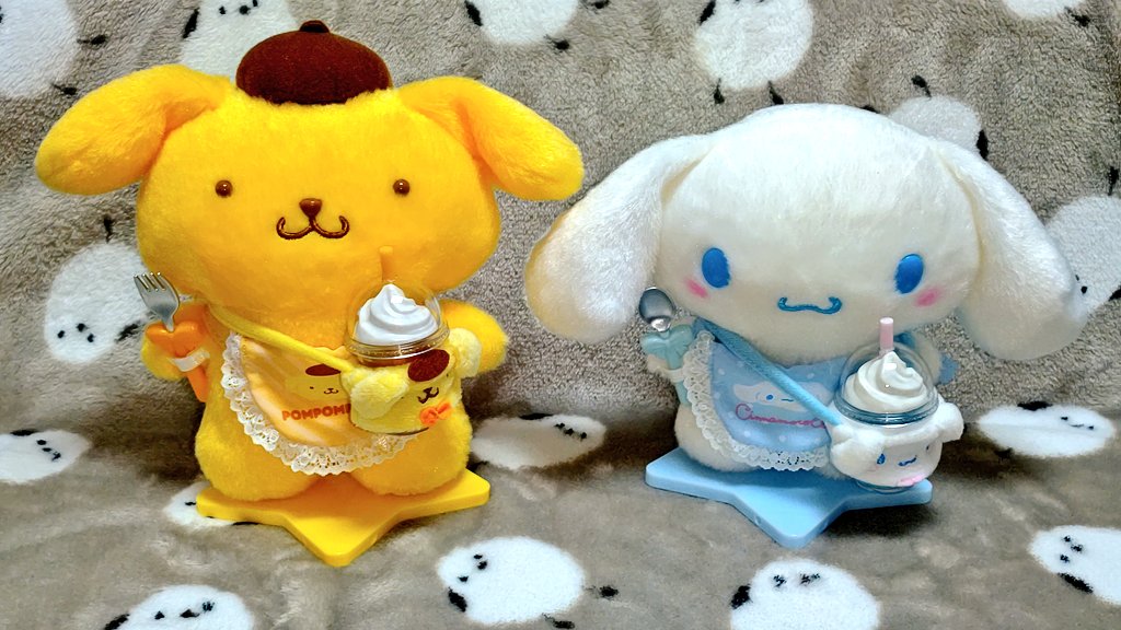 ぴたっとふれんず ポムポムプリン シナモン（sanrio ポムポム