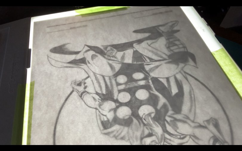 Inked this today video will go up on my socials later #inkwells #thor #inker https://t.co/1yzIPDowao