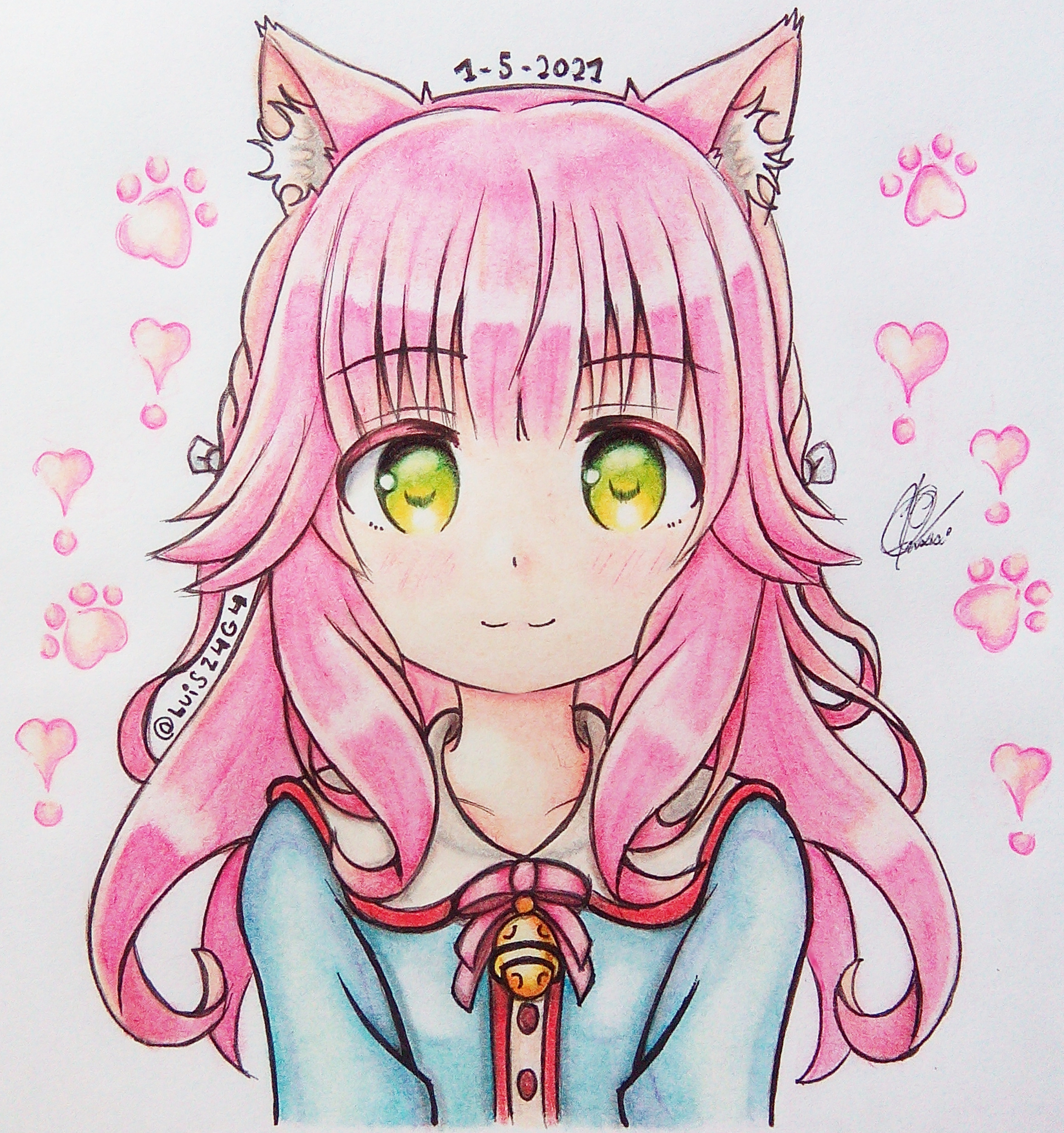 Uzivatel Luisz4g4 Na Twitteru Nekopara Fraise I Hope You Like It Always Thanks For Supporting イラスト Illustration アニメ Anime かわいい Kawaii Moe 女の子 Catgirl 色 Color 二次創作 Design Art ネコぱらいてん