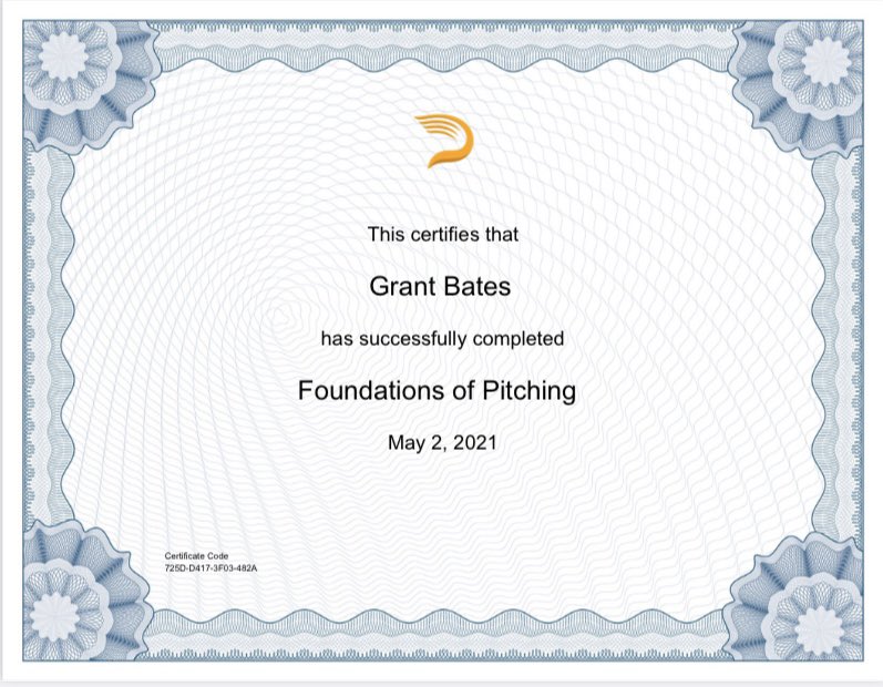 Officially <a href="/DrivelineBB/">Driveline Baseball</a> certified here <a href="/LCHS_Baseball/">Panther Baseball</a> !! 
#GetDeveloped