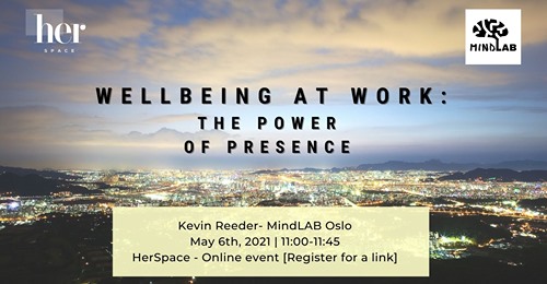 Join us for session 1 of our Wellbeing@Work mini-course this Thursday! To secure your place, pls register here herspace.no/event/wellbein…  Use the power of Presence, Positivity &amp; Purpose to infuse your workspace with wellbeing! #wellbeing #mindfulness #mentalhealth #workplace