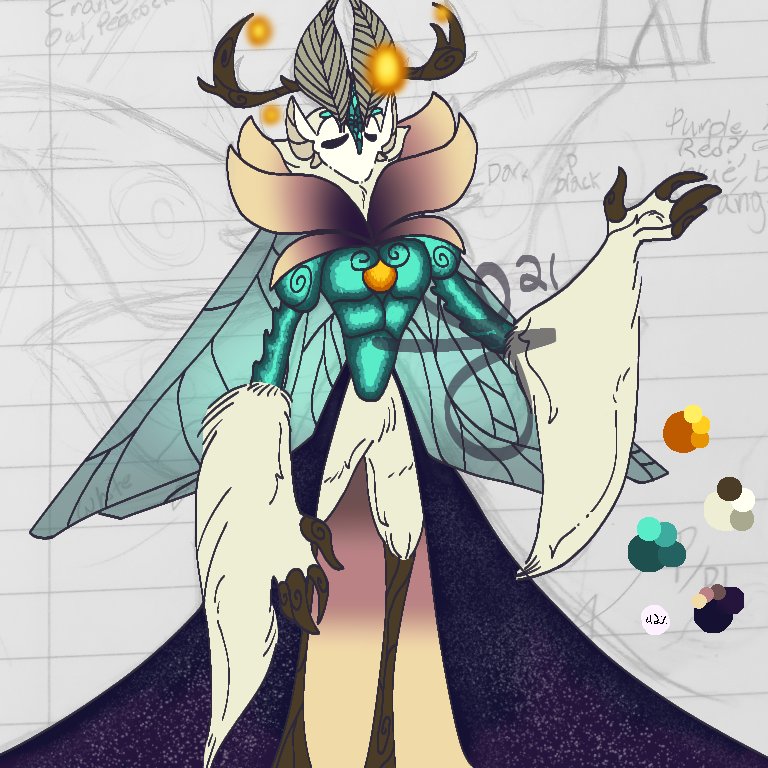 hotlinehologram's tweet photo. I HAVE FOUND A COLOR PALETTE FOR THE MOTH OWL CRANE ARCHFEY PATRON
still settling on a name tho- https://t.co/DZLMwb0umr