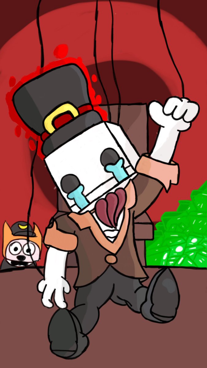 I drew Hatty from Battleblock Theater from. 