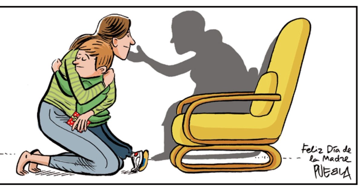 PUEBLAdibujante's tweet image. Feliz Día de la Madre siempre. La viñeta de hoy por cortesía de @abc_es