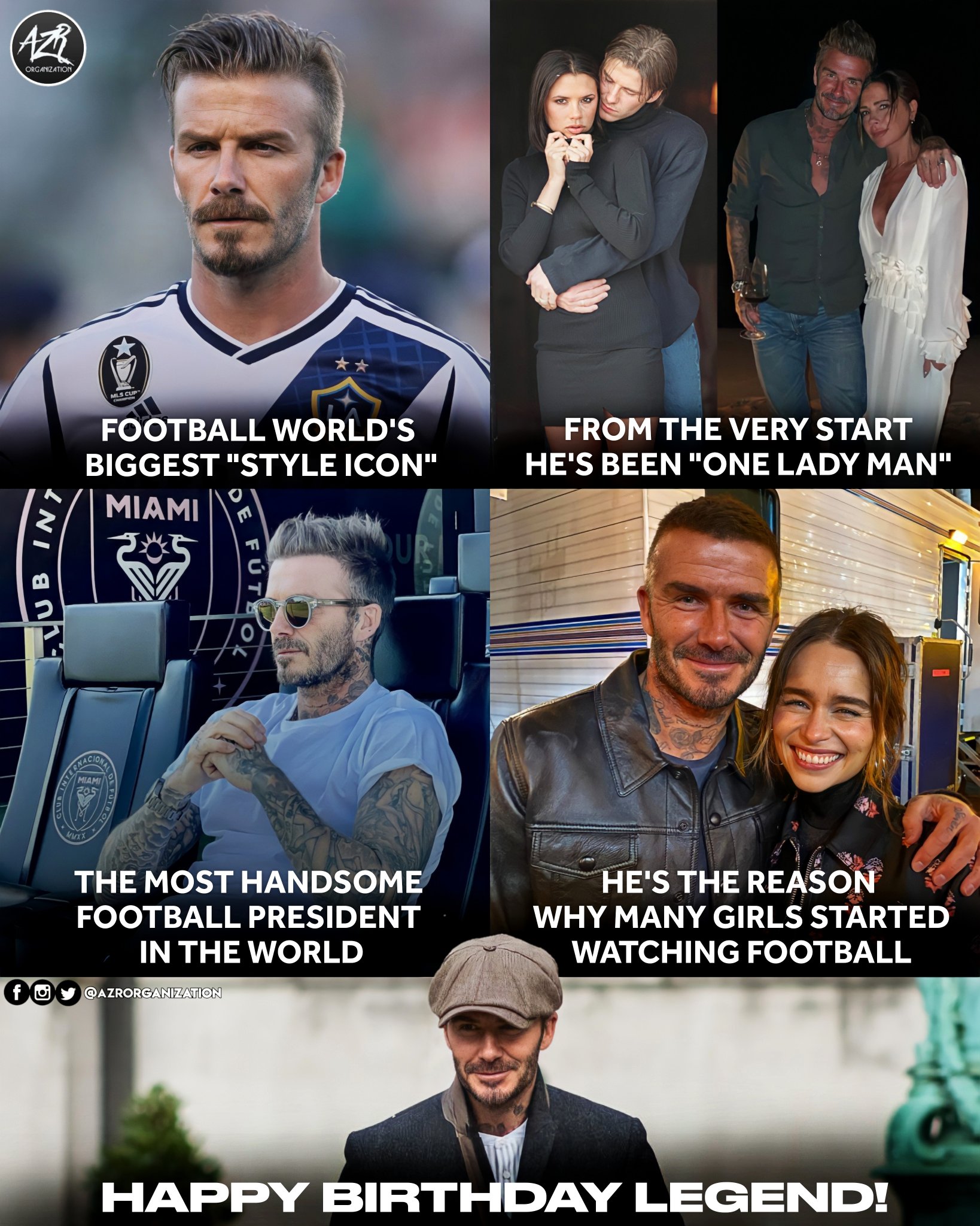 Happy Birthday David Beckham     