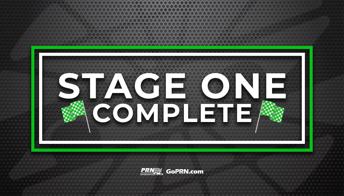 Happy birthday, Kyle Busch! He wins Stage 1 of the at 