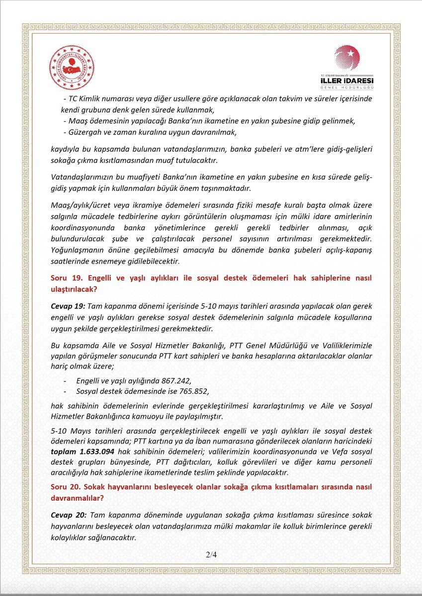 izmirvaliligi's tweet photo. 27.04.2021 tarih ve 7576 sayılı “Tam kapanma tedbirleri” konulu genelgeye ilişkin sıkça sorulan sorular ve cevapları:👇 https://t.co/QTcKtIq1Gb