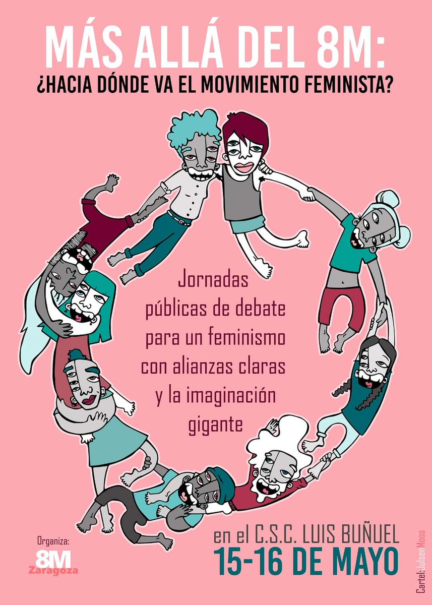 Como feministas somos y debemos ser conscientes d q la extremaderecha aparece en un momento en el que nuestra lucha y otras en defensa de derechos y una vida digna ha avanzado. Para no retroceder construyamos un movimiento fuerte. 
Únete a la lucha feminista✊
Nosotras o ellos ♀️