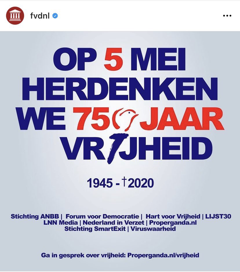 Hoe triest ben je om het immense leed van zoveel mensen, een gitzwarte periode in onze geschiedenis, te misbruiken om aandacht te krijgen?

Het is walgelijk en ik hoop dat iedereen zich hiertegen uitspreekt.