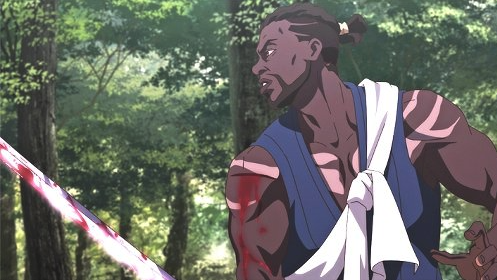 Hiroko Nishimura Writing Netflixでyasukeってアニメ 見つけたからあの有名な 黒人の侍 の歴史物アニメだと思ったらなんだか色々最初っからぶっ飛んでて続けるかどうか悩む 何故か巨大ロボット 魔法陣 鎖国なのに白人