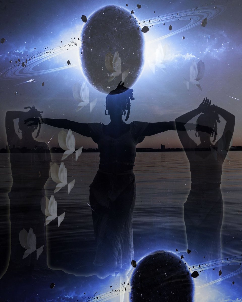 sefukhalifani's tweet photo. Scientists have found the Mitochondrial DNA. This DNA is only passed from mother to daughter, which proves that men did come from one women. In other words everything living has to first enter through a women so women are GOD.
 Thank you to my subject
#art #creator #wombman https://t.co/X0xA9w0X8C