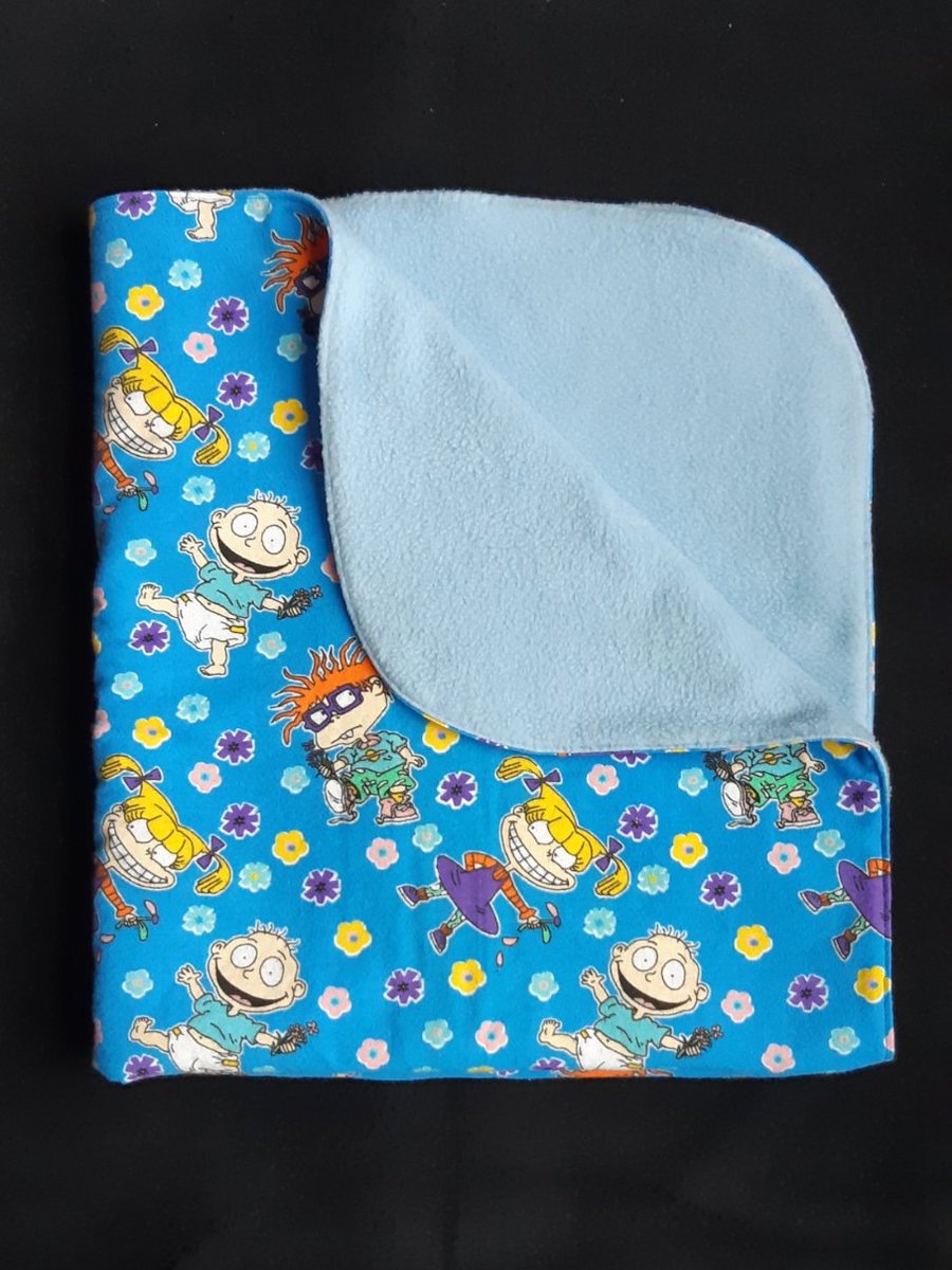 Rugrats baby blanket, great baby shower gift! pin.it/GqSVGw1 via @pinterest 
instagram.com/kingsqueenmcre… etsy.com/ca/shop/KingsQ… #SmallBusinessSunday #rugrats #babygift #babyshower #shoplocal #chilliwacksmallbusiness #madeincanada #strollerblanket #Nickelodeon #babyboygift