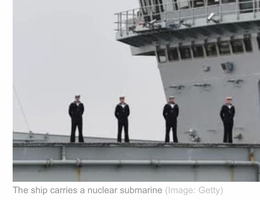 I thought only <a href="/HMS_Massive/">HMS Massive</a> had nuclear powered seaboats 

Gotta love the Daily Express 😂