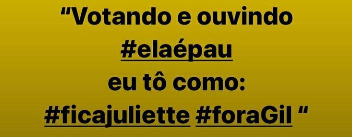 Dannybeatriz21's tweet photo. #elaÉpau
#FicaJuliette
#ForaGil
#thurubei #Gshow #vota #BBB21 #ForaGil #ForaGilberto #ForaGil https://t.co/03TjgIFeeH