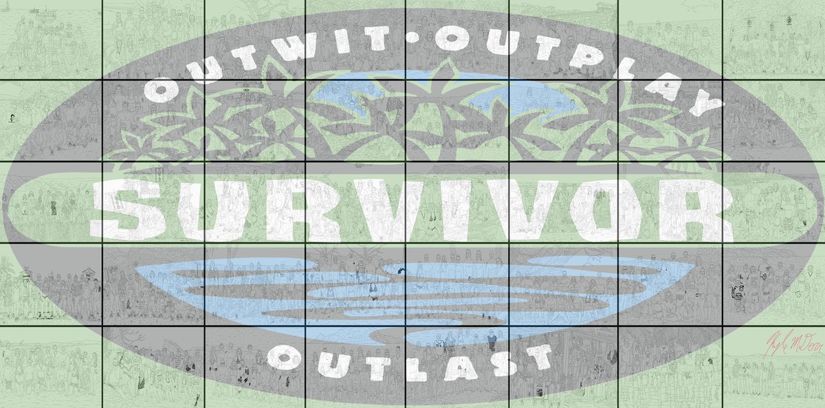 thatdorrk's tweet photo. 590 Players
103 Returned
40 seasons
39 Days
38 Sole Survivors
1 Picture to commemorate it all!
Outlines of all the cast photos with the Survivor Logo!
#Survivor #Survivor40 #OutwitOutplayOutlast #DropYourBuffs #FanArt #RealityTV #Adobe #Photoshop #CastPhoto #RHAP #SurvivorNSFW https://t.co/5rVa4PFn9R