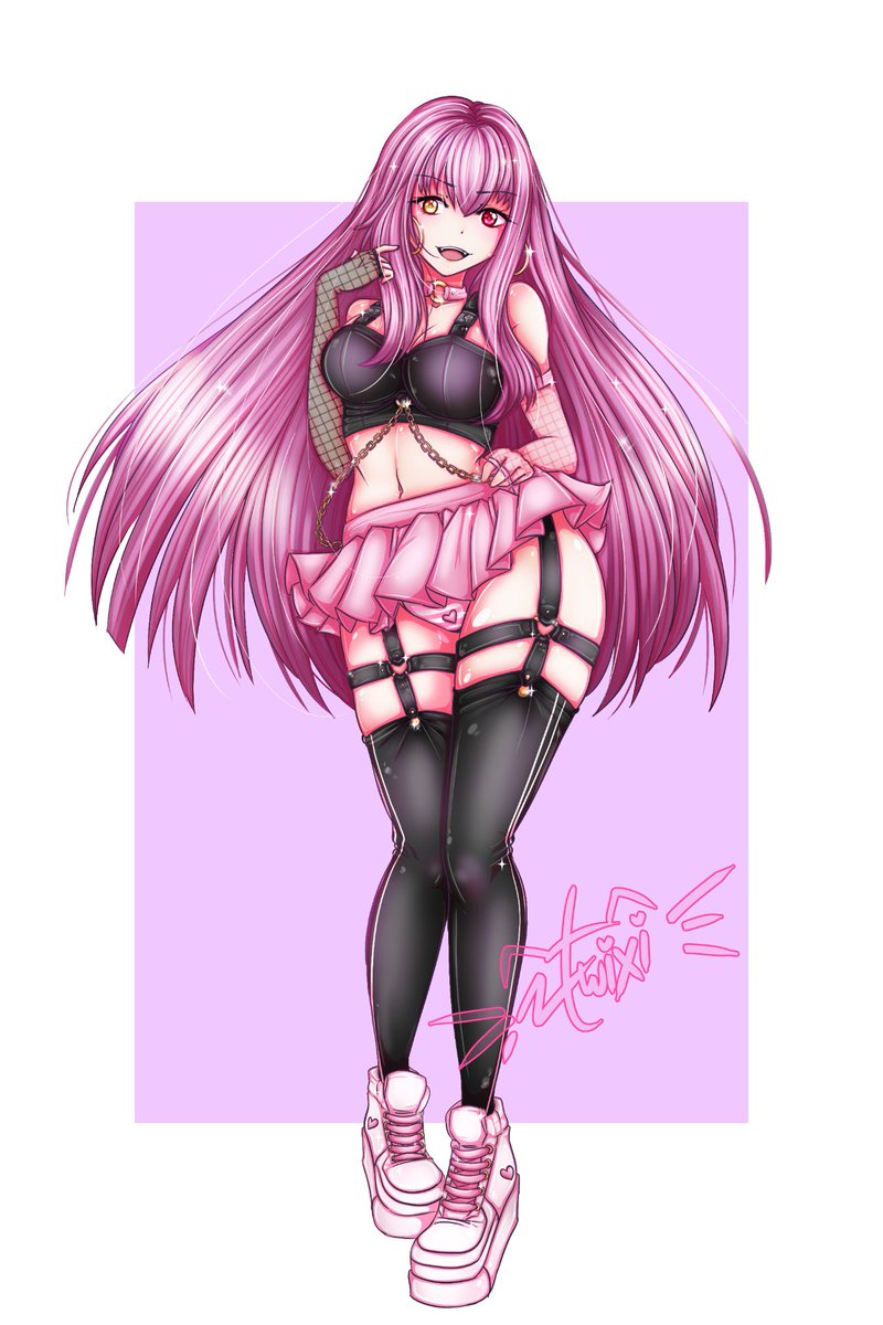 AnifigureClub's tweet photo. Figure we should probably start posting more in Twitter! 
Here's our Original character Vivian designed by @twixi_jpg 
Extremely happy with how this turned out! We will have some stickers available on our website once they arrive 🥰
#anifigureclub #afclub #afc #digitalart #OC https://t.co/xAyLSbR1Sx