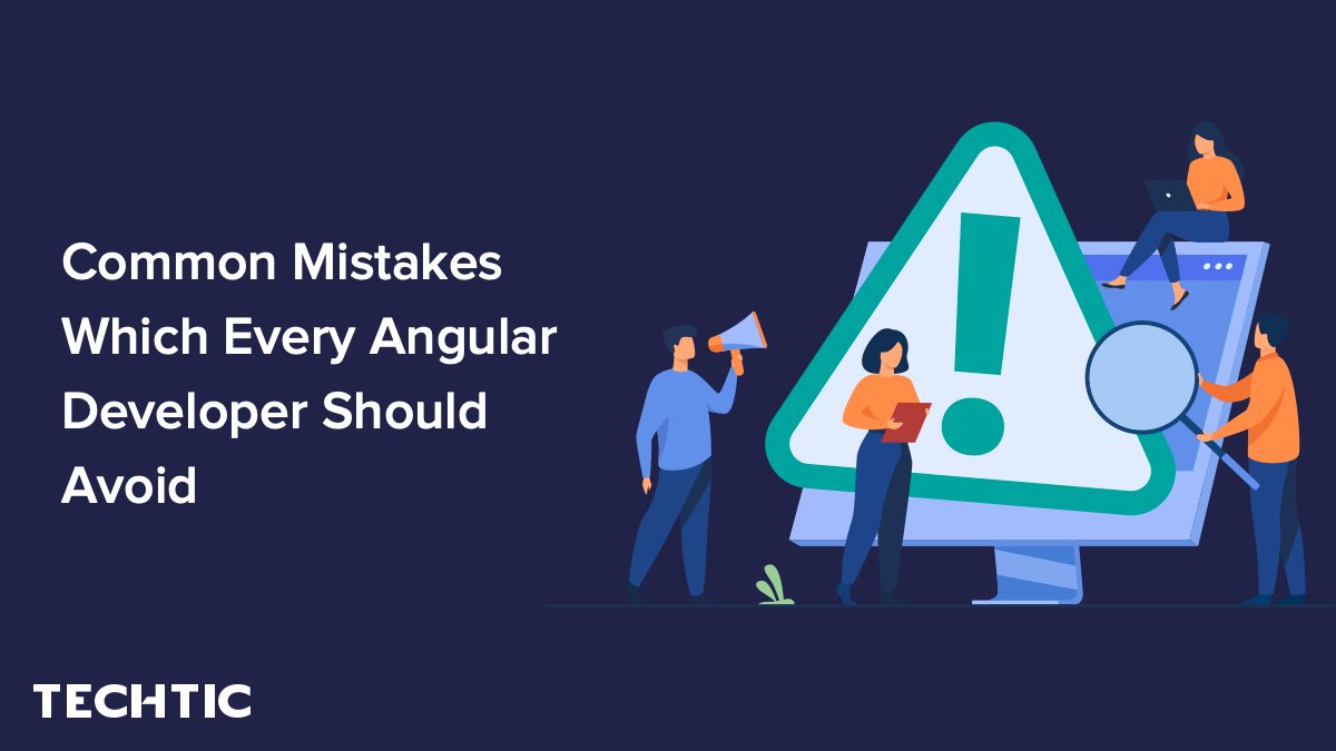 TechticSolution's tweet image. Making #mistakes while coding is very common with any #developer.

But, to avoid mistakes, they make by not following standard methods for putting best #Angularappdevelopment practices, here Roy Daniel has discussed #commonmistakes and solutions- bit.ly/3gPCzZm

#Angular