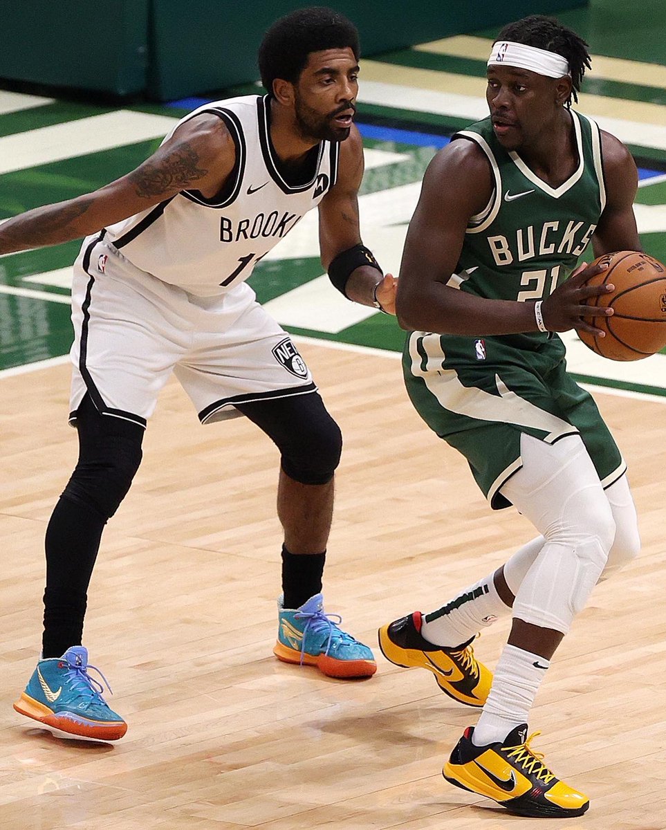 KyrieIrving debuts the @cncpts x Nike Kyrie 7 