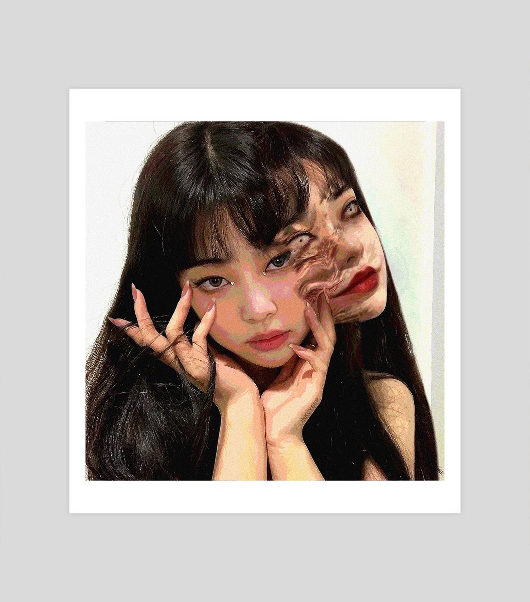 jennie kim as tomie (junji ito)
