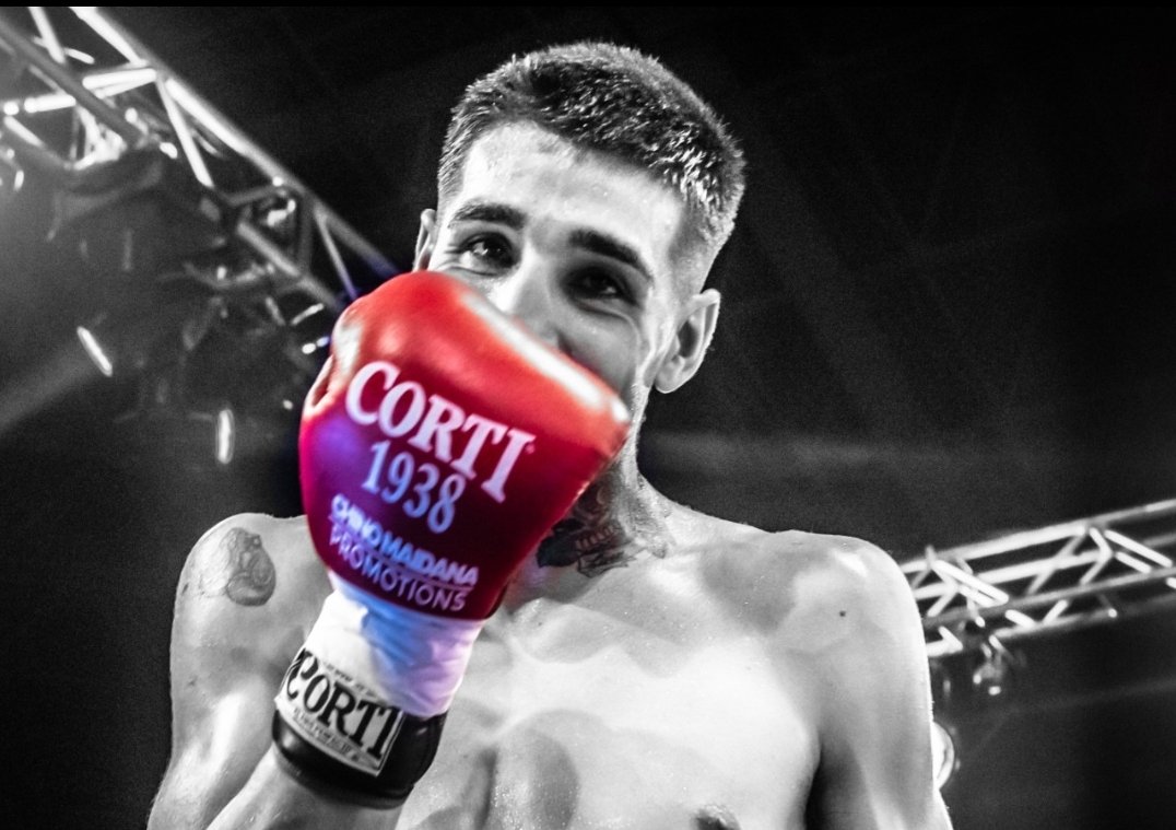 chinomaidanapro's tweet photo. "Escopeta" Cristian Reggiardo #TeamMaidana #TeamCMP #BoxeoCMP #ChinoMaidanaPromotions https://t.co/5dMsLksJhE