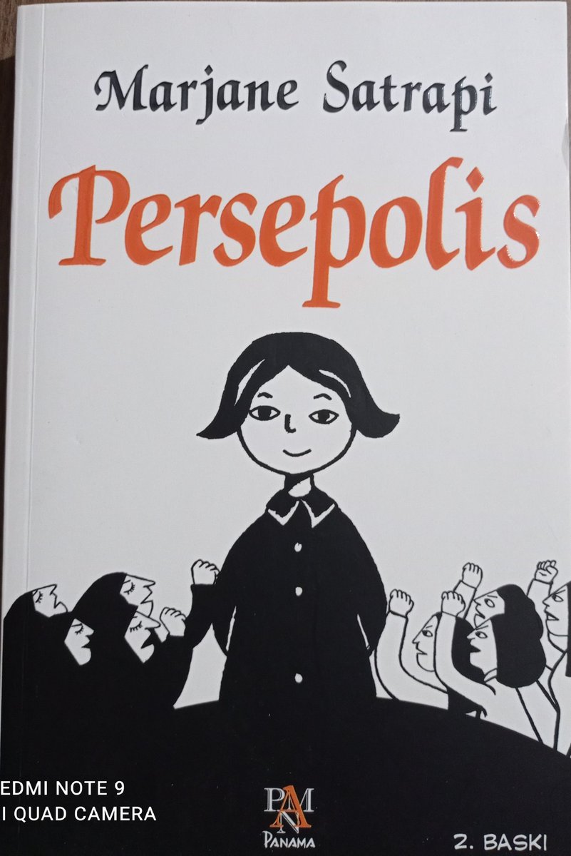 #Persepolis #MarjaneSatrapi @PanamaYayinevi  yıllar önce bir doğum günü hediyesiydi. Okumak bugüne nasip oldu.