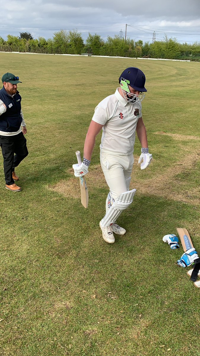 LooseCricket's tweet photo. A tough one to take today as we lost to Woodcoombe by 10 wickets. Matt Fairway top scoring with the bat https://t.co/9lVU6IZYOm