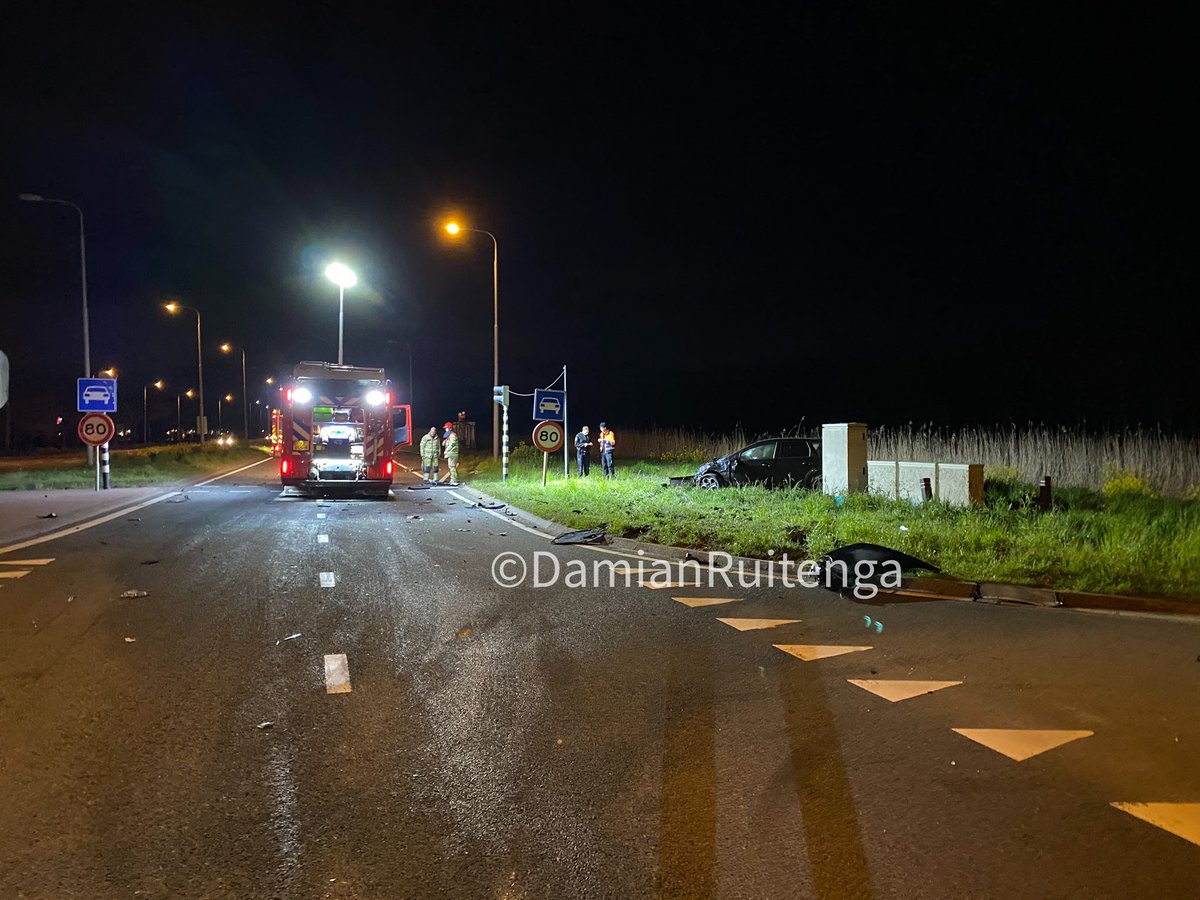 Melding hulpdiensten Waterlandseweg Almere