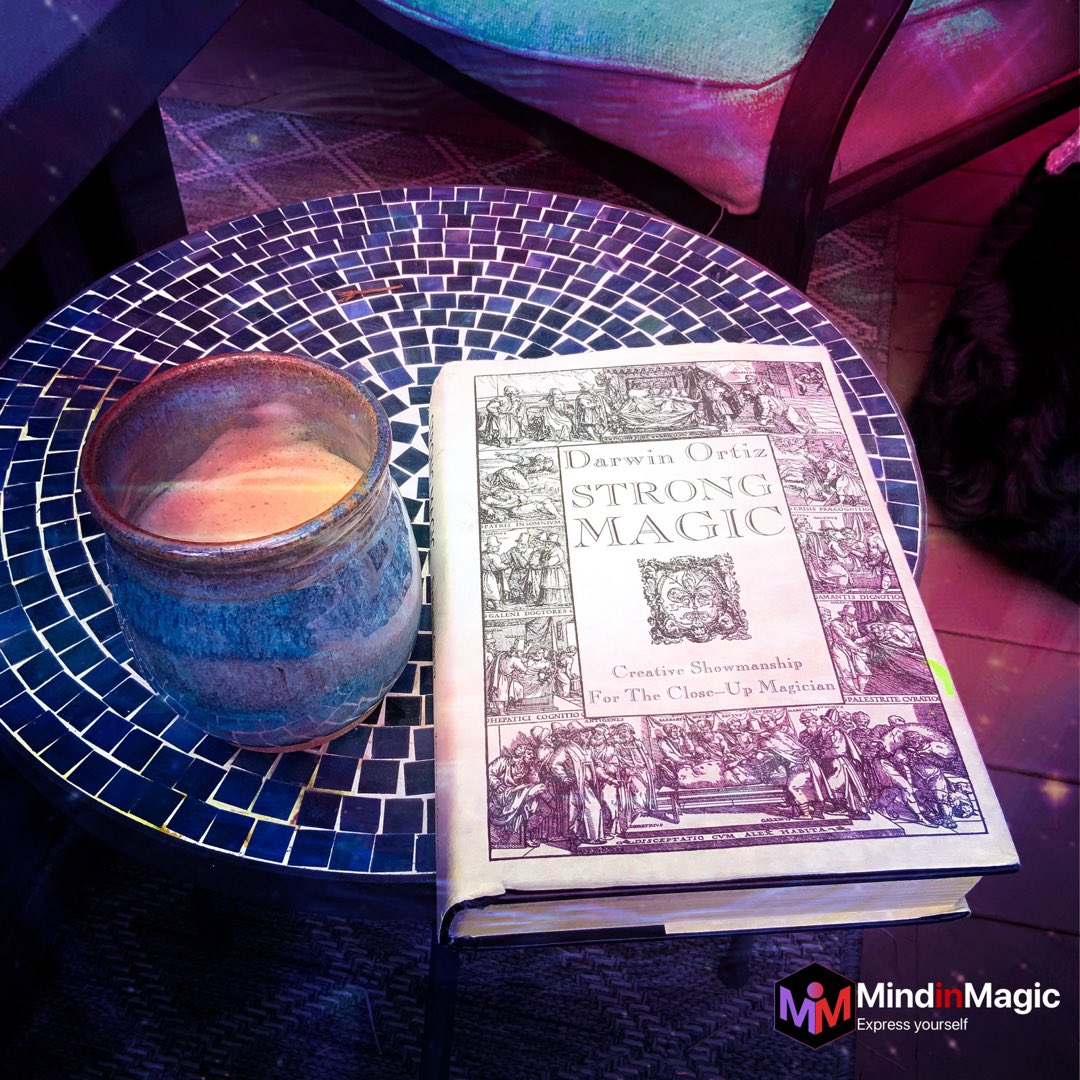 mindinmagic's tweet image. Perfect Sunday afternoon...good coffee, relaxing Spanish guitar and one of my favorite books #strongmagic #artofmagic #books #closeupmagic #closeupmagician #magic #magicbook #mindinmagic #selfexpression #theory