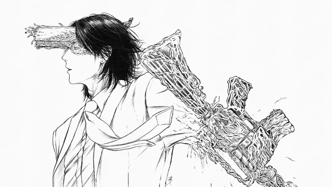 人が魔人に変わる瞬間
#チェンソーマン 