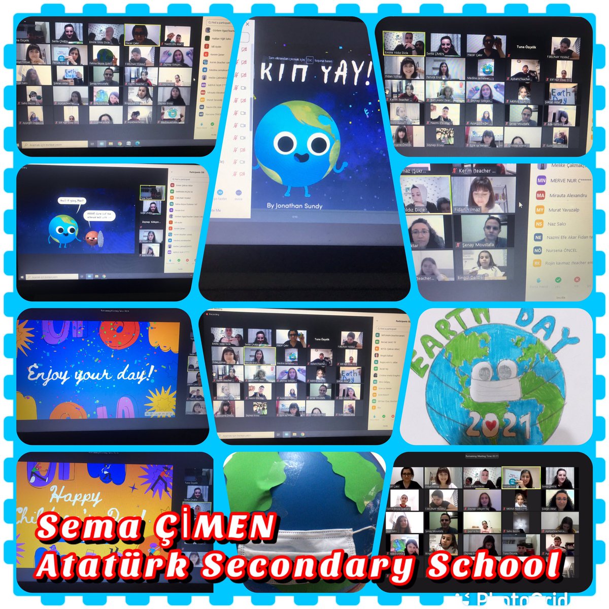 We celebrated the Earth Day with an awesome meeting.Our students drew pictures and made globes with play dough.
<a href="/tretwinning/">eTwinning Türkiye</a> 
<a href="/3rsforourworld/">3rsforourworld eTwinning Project</a> 
<a href="/hacercakirrr/">Hacer</a> 
<a href="/EmineYDicle/">Emine Yıldız Dicle</a> 
<a href="/FeruzeErol/">feruze erol</a>