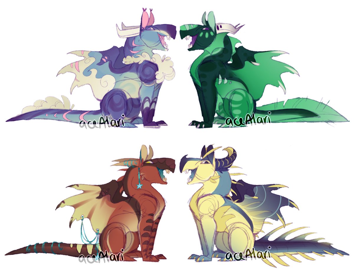 ArtAlari's tweet photo. some adopts up on my DA! https://t.co/Bm7giZpuP0