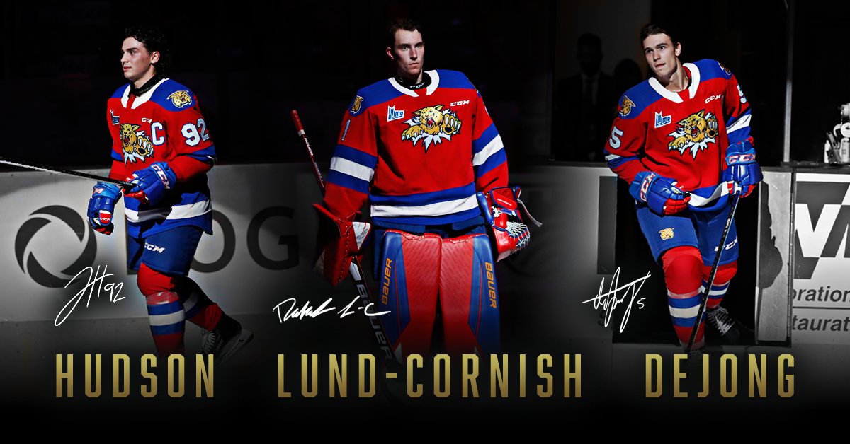 280 characters isn't enough to sum up everything <a href="/Jacob_Hudson/">Jacob Hudson</a>, <a href="/LundDakota/">Dakota Lund-Cornish</a>, and <a href="/dscdejong3/">Tristan de Jong</a> have meant to our team.

Your leadership and guidance will continue to make an impact here well beyond this season; we can't thank you all enough!