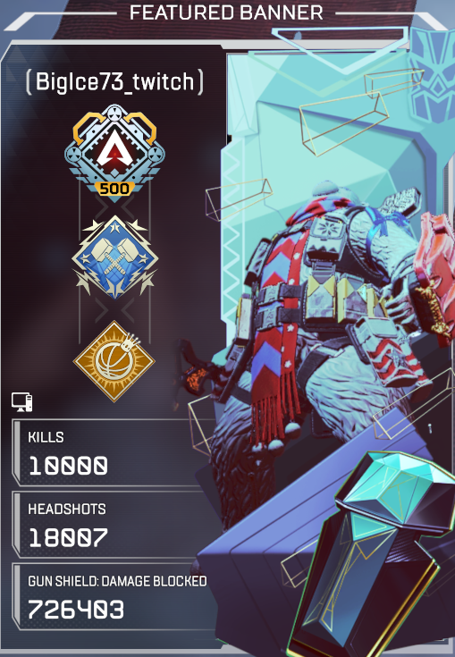 Bad day of Apex but 10k on Gibraltar tho. Nice