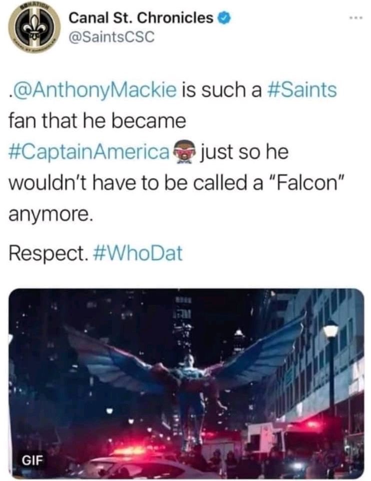MagicOurWay's tweet photo. This, all of this!!! @SaintsCSC #WhoDat https://t.co/w9doHVQjTP