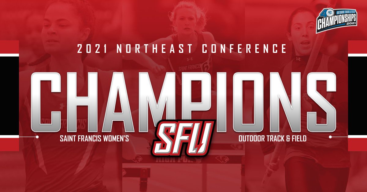 Saint Francis U Cross Country and Track & Field (@redflashxctf) on Twitter photo 🏆 For the third time in program history, Saint Francis wins the <a href="/nectrack/">NEC Track & Field</a> Women's Outdoor Championship!
The Red Flash takes its first title since 2005 with the fourth-highest winning point total in NEC Championship history!
🔴⚡️ 🏆 For the third time in program history, Saint Francis wins the <a href="/nectrack/">NEC Track & Field</a> Women's Outdoor Championship!
The Red Flash takes its first title since 2005 with the fourth-highest winning point total in NEC Championship history!
🔴⚡️
