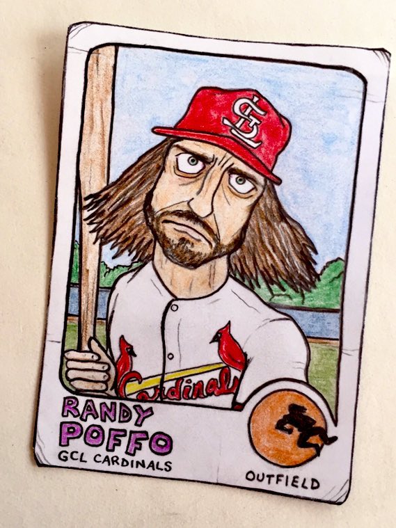 Gummy Arts on X: A few Randy Poffo minor-league baseball cards