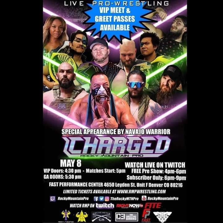 This Saturday we are back with CHARGED!! @TheRockyMtnPro @ASWARockyMtn @RMPonTwitch
