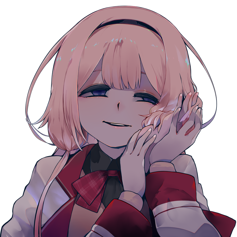 先程の周央サンゴさんをpixivと静画に投稿しました あとこれは背景を透過したや Markovのイラスト