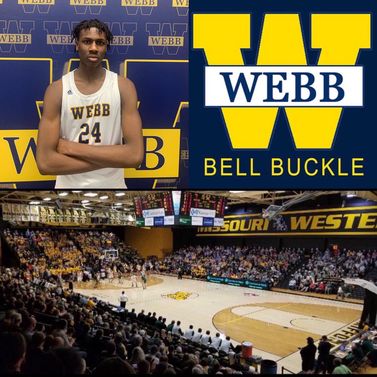 Proud of Stephen Olowoniyi for picking up an offer from Missouri Western State University!!!!!#webbon3familyon6 #allinfortheW