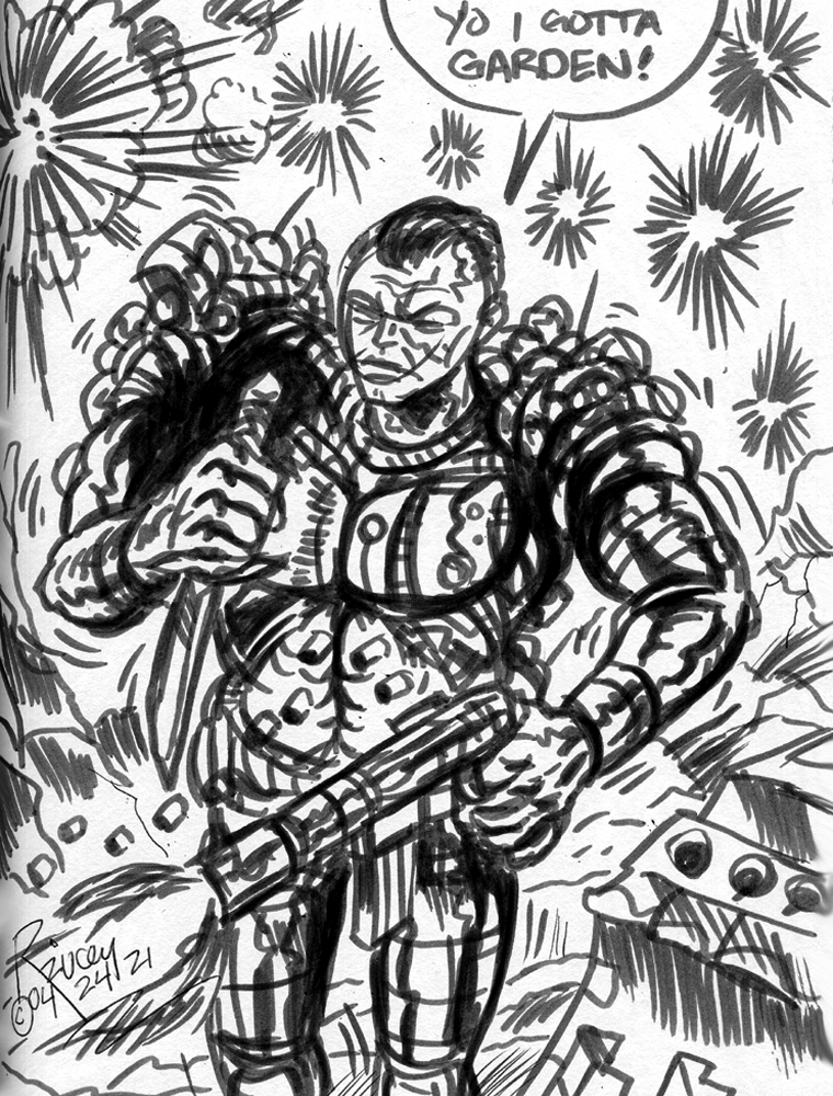 Thedocbot's tweet photo. #SketchbookSunday and some recent scans out of my #sketchbook! Keep #drawing out there!!! #draw365 #create #alien #randomdrawings #ScifiSunday #SundayThoughts  #inksketches #drawing #drawrick #horror #conceptart #fantasyart https://t.co/l72XBbLhkd