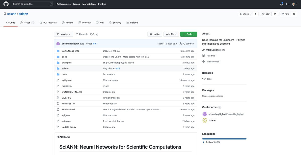 gp_pulipaka's tweet photo. SciANN: A #Keras / #TensoFlow Wrapper. #BigData #Analytics #DataScience #AI #MachineLearning #IoT #IIoT #PyTorch #Python #RStats #TensorFlow #Java #JavaScript #ReactJS #CloudComputing #Serverless #DataScientist #Linux #Programming #Coding #100DaysofCode
https://t.co/OjIvKOBYKu https://t.co/5rQpZ8QIJ7
