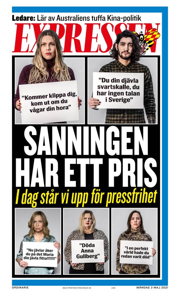 Dagens löpsedel <a href="/Expressen/">Expressen</a> expressen.se/nyheter/sa-hot…